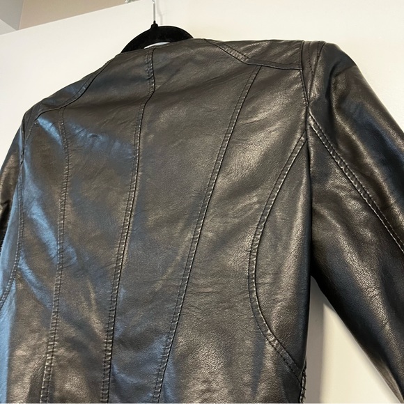 Downtown Coalition | Faux Leather Jacket - Picture 8 of 14